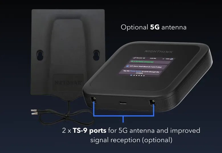 Nighthawk M3 5G WiFi 6 Mobiler Hotspot-Router, offen (MH3150)