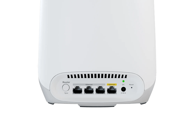 Orbi 760 Series Tri-band WiFi 6 Mesh System, 5.4Gbps, Router + 3 Satellites