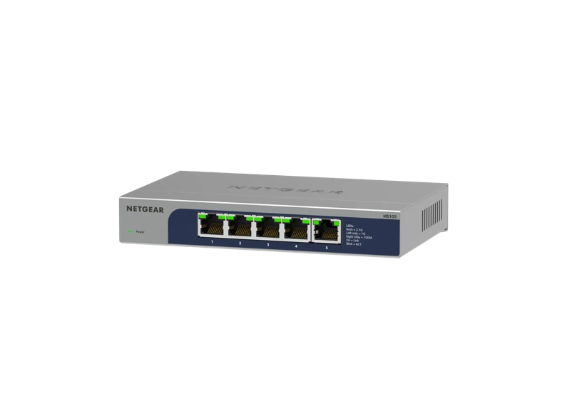 NETGEAR 5-Port Multi-Gigabit (2.5G) Ethernet Unmanaged Switch (MS105)