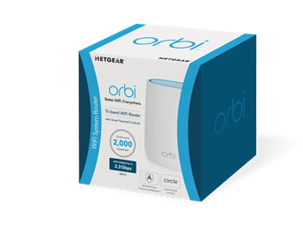 Orbi~~™~~~ Router Tri-Band Mesh WiFi, 2,2 Gb/s.