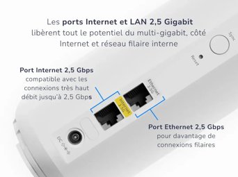Orbi 370 Series Dual-Band WiFi 7 Mesh Add-on Satellite