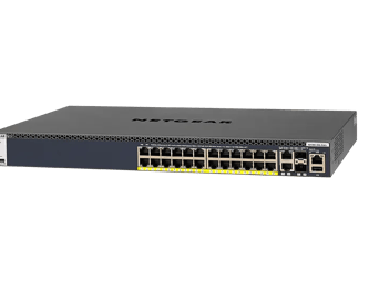M4300-28G PoE+, GSM4328PB, 24x1G PoE+ 630W, 2x10G, 2xSFP+
