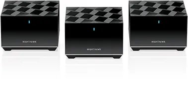 Nighthawk Tri-band Mesh WiFi 6 System 3.6Gbps Routeur + 2 satellites avec NETGEAR Smart Parental Controls™ et avec NETGEAR Armor™