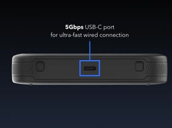 Nighthawk M3 5G WiFi 6 Mobile Hotspot Router, Unlocked (MH3150)