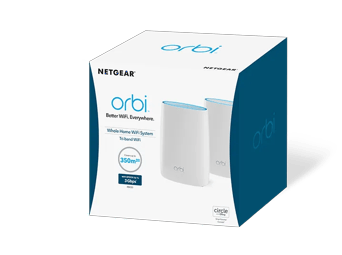 NETGEAR Orbi メッシュWi-Fi RBK50-200JPS Orbi Tri-band Mesh WiFi System, 3Gbps, Router + 1 Satellite