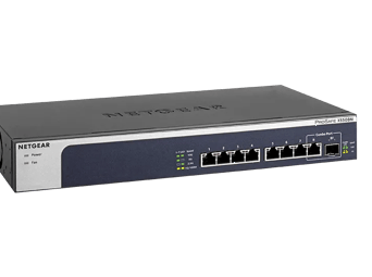 8-Puerto,  5-speed Unmanaged Conmutador 10-Gigabit/Multi-Gigabit