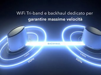 NETGEAR Orbi RBK863S Tri-Band WiFi 6 Mesh System - 3 Pack