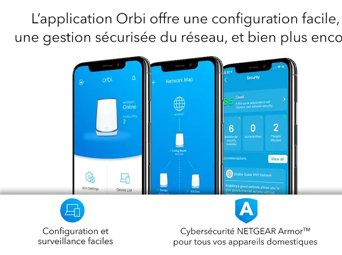 Orbi Tri-Banda WiFi 6 Add-on Satellite, 4.2Gbps