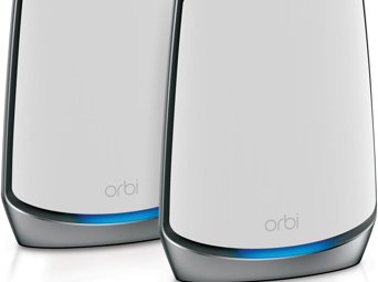 Orbi Tri-Bande WiFi 6 Mesh Système, 5.7Gbps, Routeur + 1 Satellite