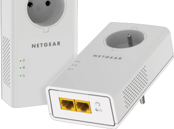 Powerline Repeater, 2000Mbps, Wandstecker, zusätzliche Steckdose, 2 Extender