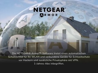 Routeur Tri-Band Orbi WiFi 6 série 860, 6Gbps ports 10 Gbit/s, avec NETGEAR Armor inclus pendant 1 an