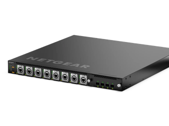 16x 2.5G PoE++ (530W base, up to 1,130W) incl. 8x Neutrik etherCON and 4xSFP28 25G Managed Switch