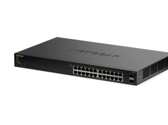 24-Port Gigabit Ethernet PoE+ Smart Managed Essentials Switch with 2 Dedicated SFP Ports (190W)