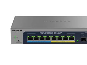 NETGEAR 8-Port Ultra60 PoE++ Multi-Gigabit Smart Managed Switch with 2 10G SFP+ Ports