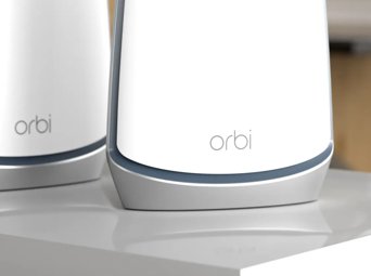 NETGEAR Orbi Tri-Band WiFi 6 Whole Home Mesh System - 2 Pack (RBK852)