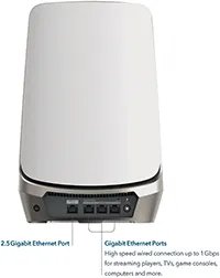 NETGEAR Orbi RBSE960 WiFi 6 Whole Home Mesh Add on Satellite