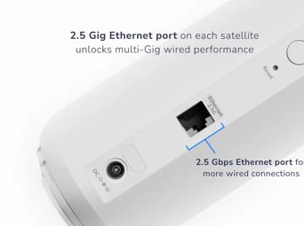 Orbi 370 Series Dual-Band WiFi 7 Mesh  (1 Router + 2 Satellites)