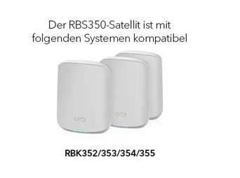 NETGEAR Orbi WiFi 6 AX1800 Zusatzsatellit (RBS350)