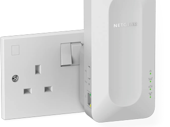 Dual-band WiFi 6 Mesh Extender, 1.6Gbps, Wall-plug, Internal Antenna