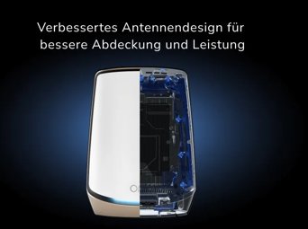 Routeur Tri-Band Orbi WiFi 6 série 860, 6Gbps ports 10 Gbit/s, avec NETGEAR Armor inclus pendant 1 an