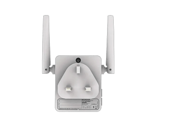 Wzmacniacz sygnału WiFi NETGEAR — Essentials Edition, 300 Mb/s, wtyczka, antena zewnętrzna