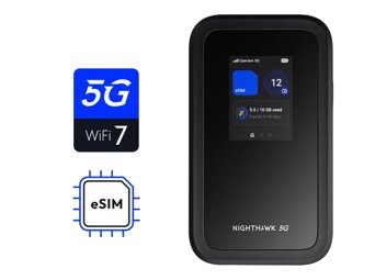 Nighthawk 5G M7 Portable WiFi Hotspot with eSIM