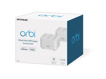 Orbi Dual-band Mesh WiFi System, 1.2Gbps, Router + 1 Satellite