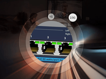 8-port Multi-Gigabit (2.5G) Ultra60 PoE++ Ethernet Unmanaged Switch