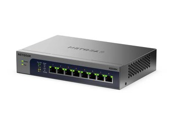 (中古)NETGEAR 10GB 8ポート Hub XS508M-100AJS NETGEAR XS508Mv2 8-Port 10G Unmanaged Ethernet Switch