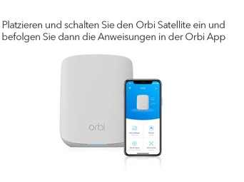 NETGEAR Orbi WiFi 6 AX1800 Zusatzsatellit (RBS350)