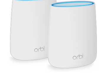 Orbi Tri-band Mesh WiFi System, 2.2Gbps, Router + 1 Satellite