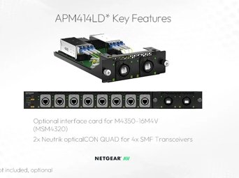 16× 2,5G PoE++ (530W Basis, bis zu 1.130W) inkl. 8× Neutrik etherCON und 4× SFP28 25G Managed Switch