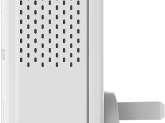 Powerline Repeater, 1000 MBit/s, Wandstecker, 1 Stecker, Zusätzliche Steckdose