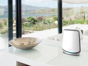 NETGEAR Orbi Tri-Bande WiFi 6 Whole Home Mesh Système - 2 Pack (RBK852)