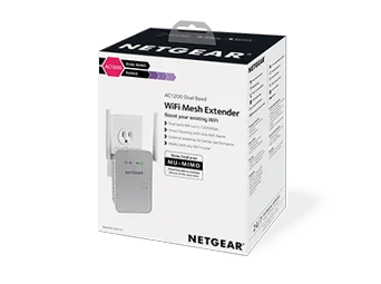 Dwuzakresowy wzmacniacz sieci WiFi Mesh Extender, 1,2 Gb/s, wtyczka, antena zewnętrzna