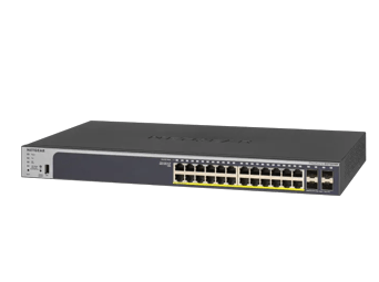 Smart switch PoE+  24 ports Gigabit Ethernet avec en option gestion à distance/cloud et 4 ports SFP (380 W)