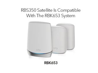 NETGEAR Orbi WiFi 6 AX1800 Zusatzsatellit (RBS350)