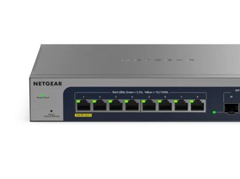 NETGEAR 8-port Multi-Gig Ethernet Smart Managed Switch with 2 10G SFP+ Ports