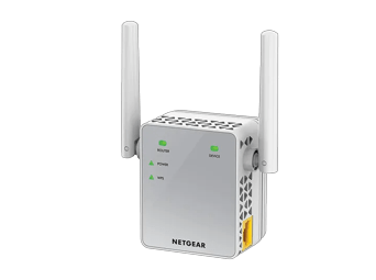 Wzmacniacz sygnału WiFi NETGEAR — Essentials Edition, 300 Mb/s, wtyczka, antena zewnętrzna