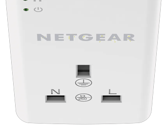Powerline Repeater, 1000 MBit/s, Wandstecker, 1 Stecker, Zusätzliche Steckdose