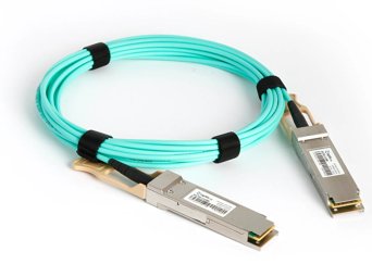 Optic.ca Q28-AO5M-NT-OC 5m Active Optical 100G QSFP28 AOC Cable (ACC765)