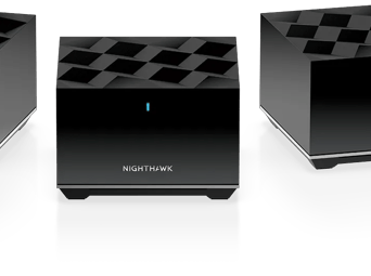Nighthawk Tri-band Mesh WiFi 6 System 3.6Gbps Routeur + 2 satellites avec NETGEAR Smart Parental Controls™ et avec NETGEAR Armor™