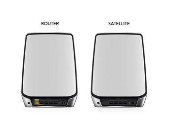 NETGEAR Orbi Tri-Bande WiFi 6 Whole Home Mesh Système - 2 Pack (RBK852)