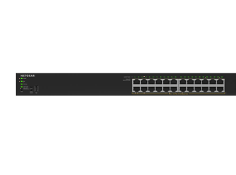24-Port Gigabit Ethernet PoE+ Smart Managed Essentials Switch with 2 Dedicated SFP Ports (190W)
