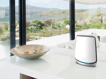 NETGEAR Orbi Tri-Band WiFi 6 Whole Home Mesh System - 2 Pack (RBK852)