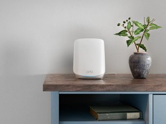 Orbi 760 Series Tri-band WiFi 6 Mesh System, 5.4Gbps, Router + 3 Satellites