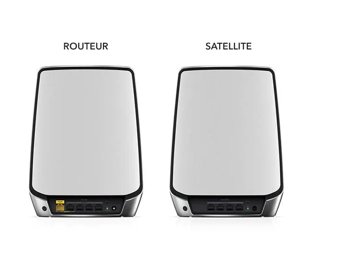 NETGEAR Orbi Tri-Band WiFi 6 Whole Home Mesh System - 2 Pack (RBK852)