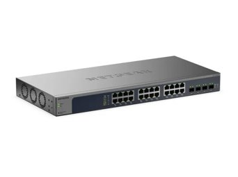 24-Port 10G/Multi-Gigabit Ethernet Easy Smart Managed Switch with 4 Dedicated 10G SFP+ Ports