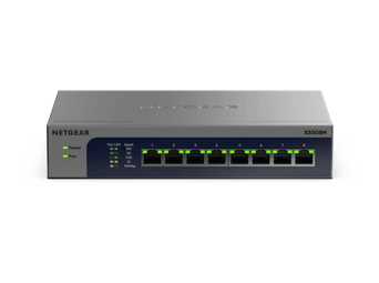 8-Puerto,  5-speed Unmanaged Conmutador 10-Gigabit/Multi-Gigabit