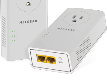 Powerline Repeater, 2000Mbps, Wandstecker, zusätzliche Steckdose, 2 Extender